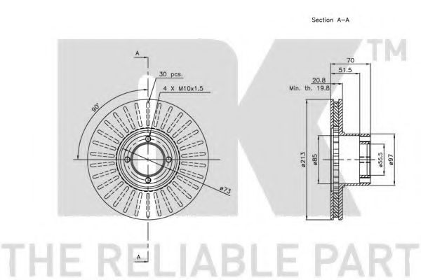 Disc frana 2