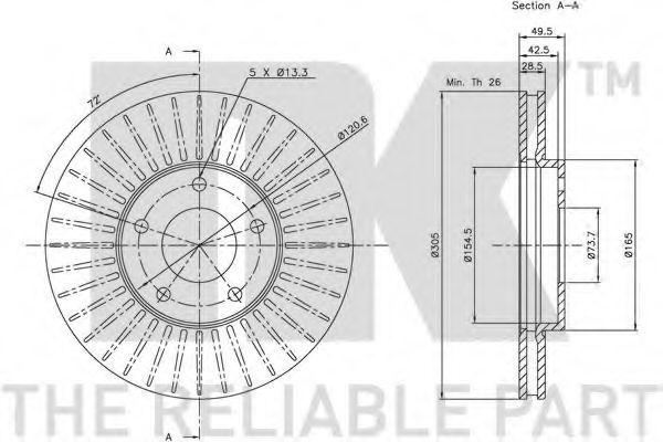 Disc frana 2