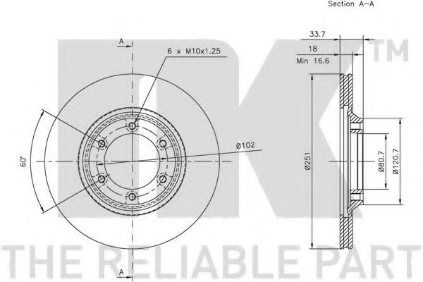 Disc frana 2