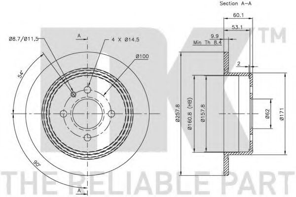 Disc frana 2