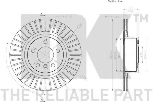 Disc frana 3