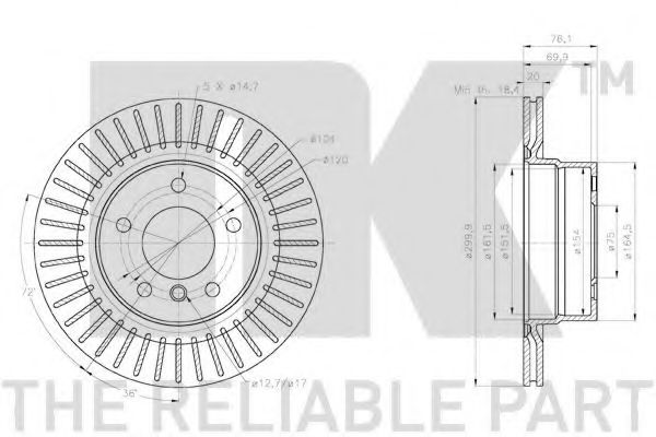 Disc frana 3
