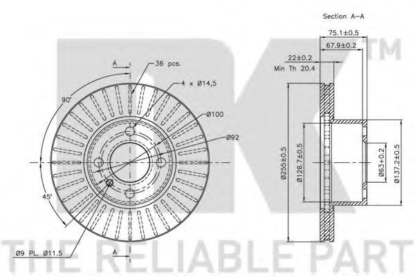 Disc frana 2