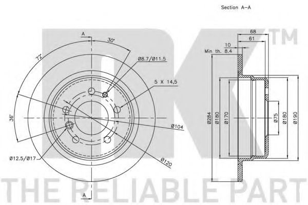 Disc frana 2