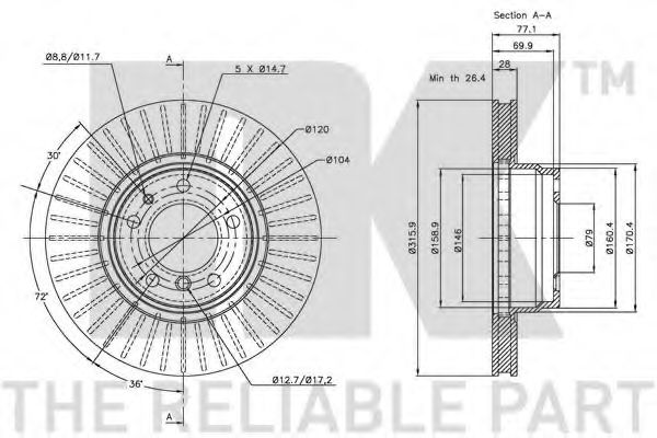 Disc frana 2