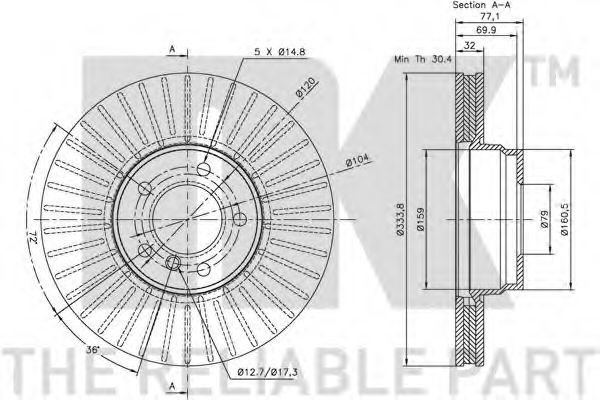 Disc frana 2