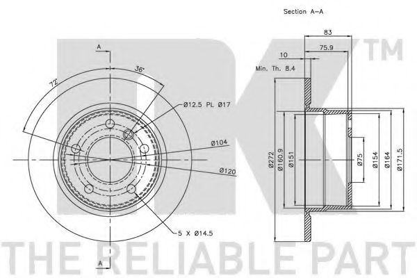 Disc frana 2