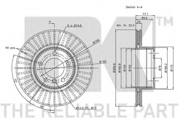 Disc frana 3
