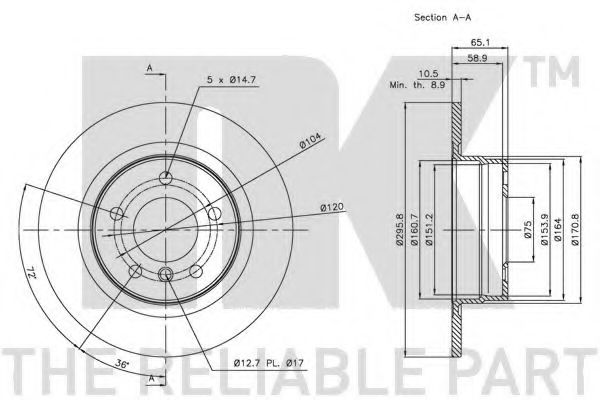 Disc frana 3