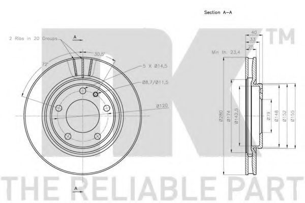 Disc frana 2