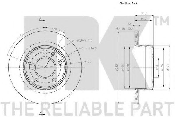 Disc frana 2