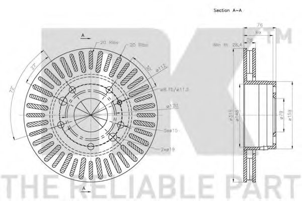 Disc frana 2