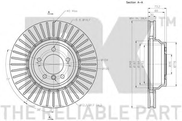 Disc frana 2