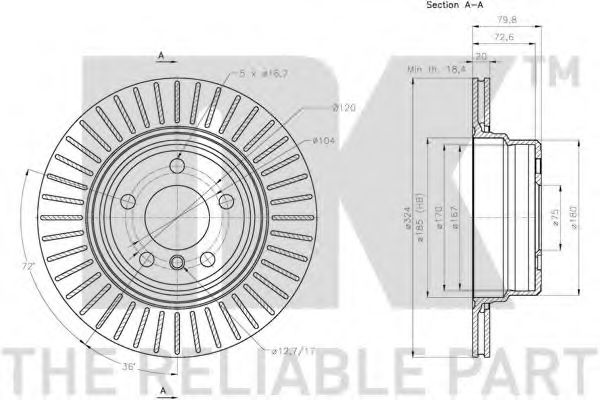 Disc frana 3