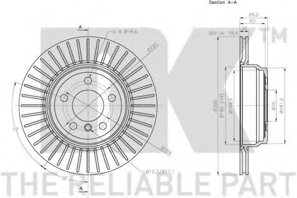 Disc frana 3
