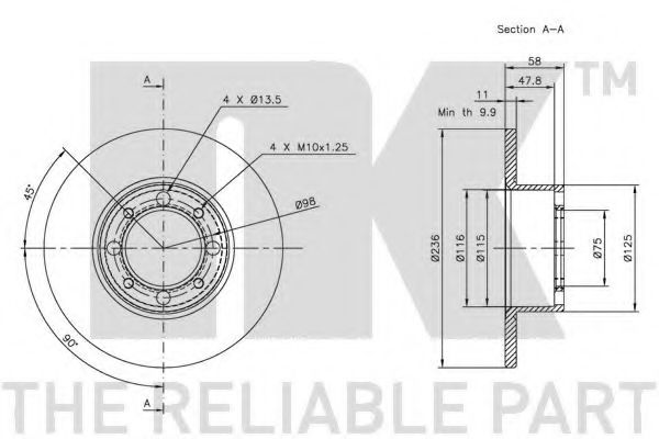 Disc frana 2