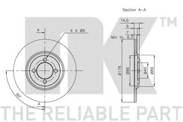 Disc frana 2