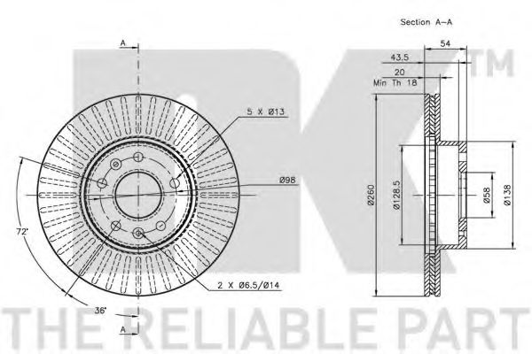 Disc frana 2