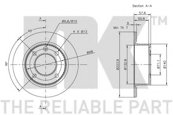 Disc frana 3