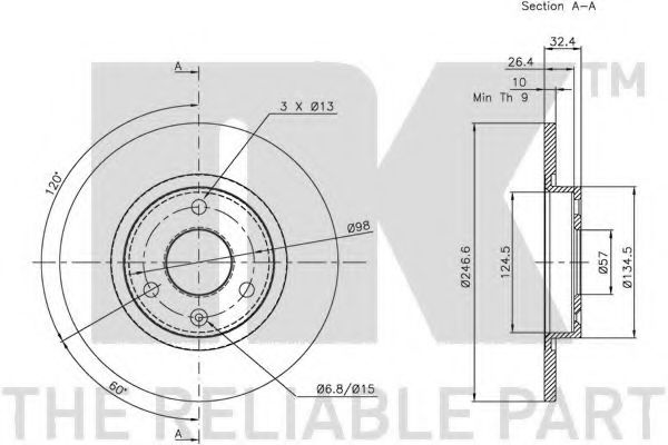 Disc frana 2