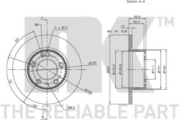 Disc frana 2