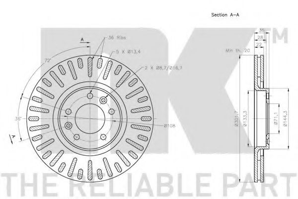 Disc frana 2