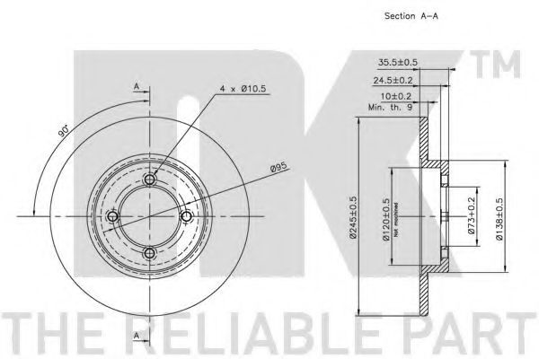 Disc frana 2