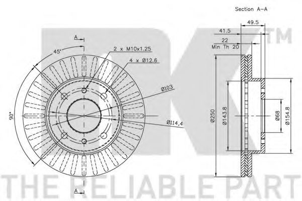 Disc frana 2