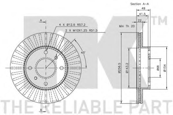 Disc frana 3