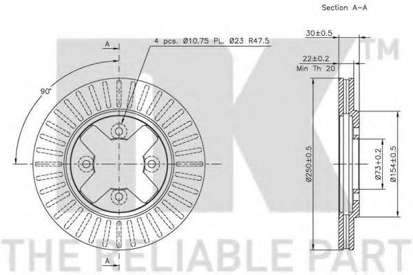 Disc frana 2