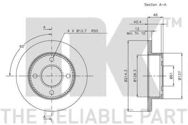 Disc frana 2