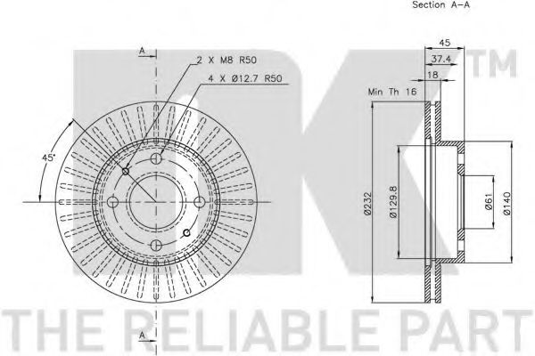 Disc frana 3