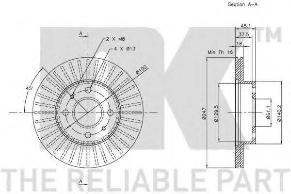 Disc frana 3