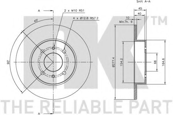 Disc frana 3