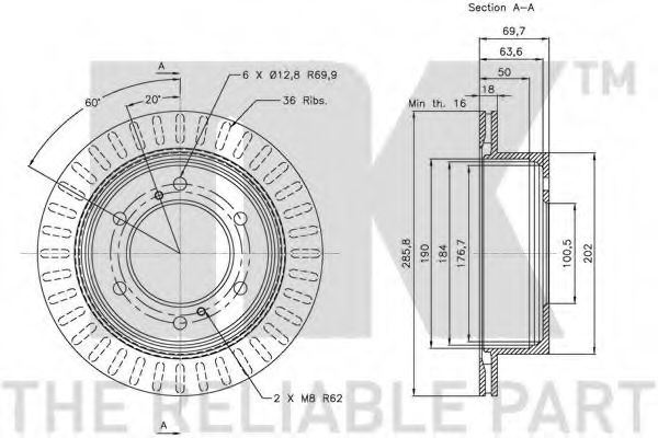 Disc frana 2