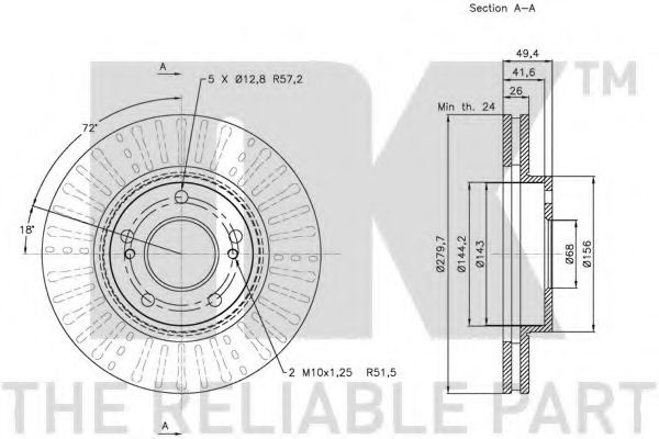 Disc frana 2