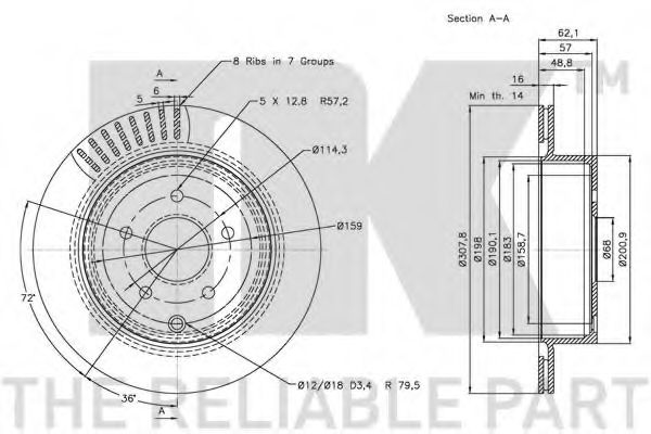 Disc frana 2
