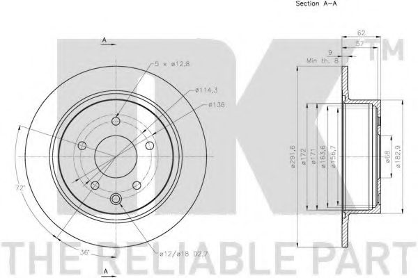 Disc frana 3