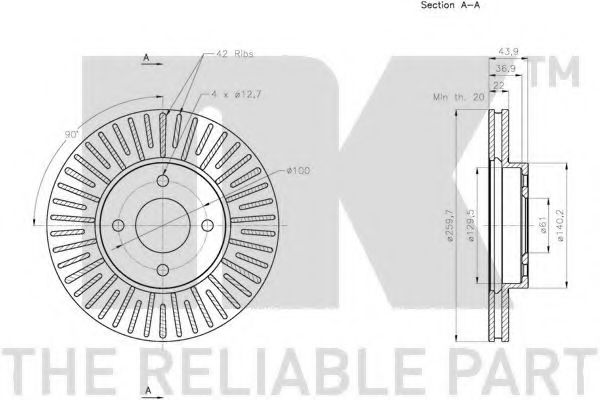 Disc frana 3