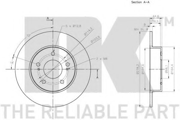 Disc frana 3