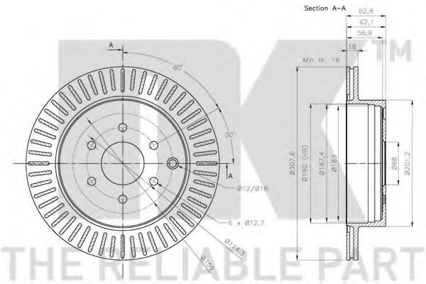Disc frana 3