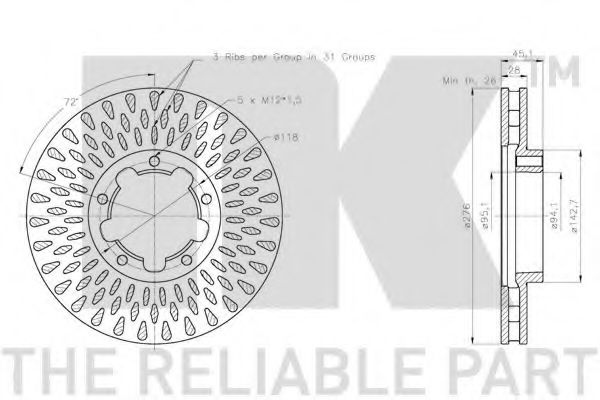 Disc frana 3