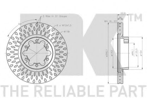 Disc frana 3