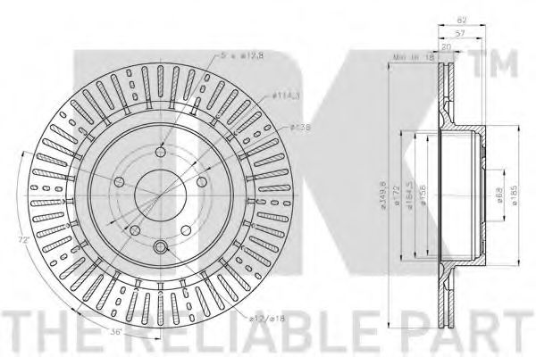 Disc frana 3