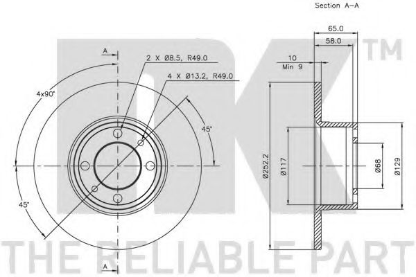 Disc frana 2