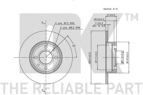 Disc frana 2