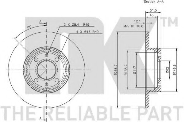 Disc frana 2