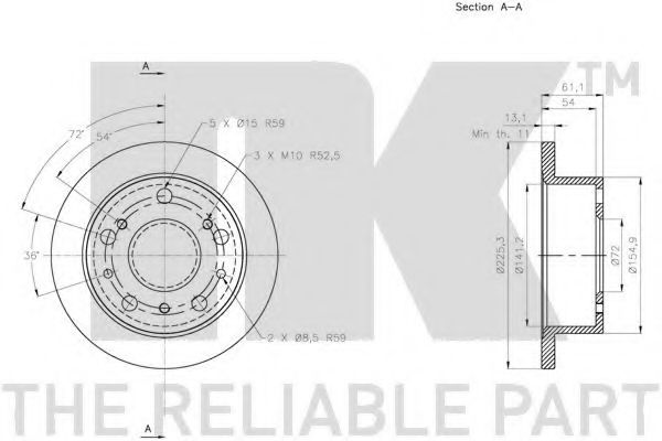 Disc frana 2