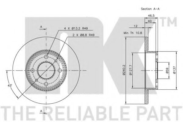 Disc frana 3