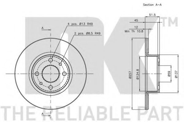 Disc frana 2